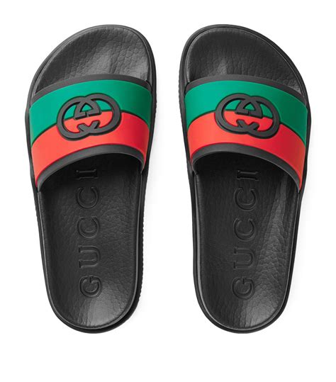 little kid gucci slides|Gucci Kids Sandals for Boys .